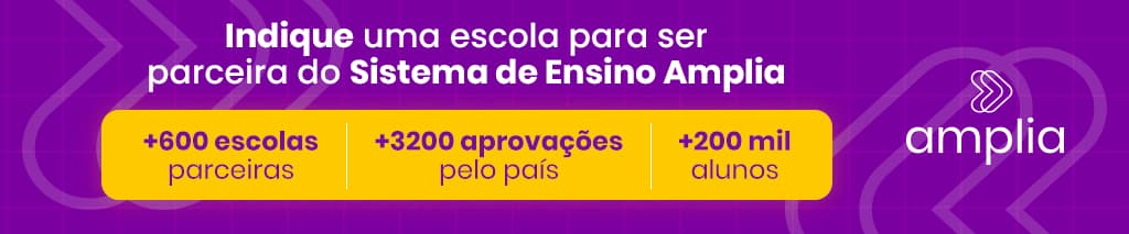 banner amplia indique uma escola